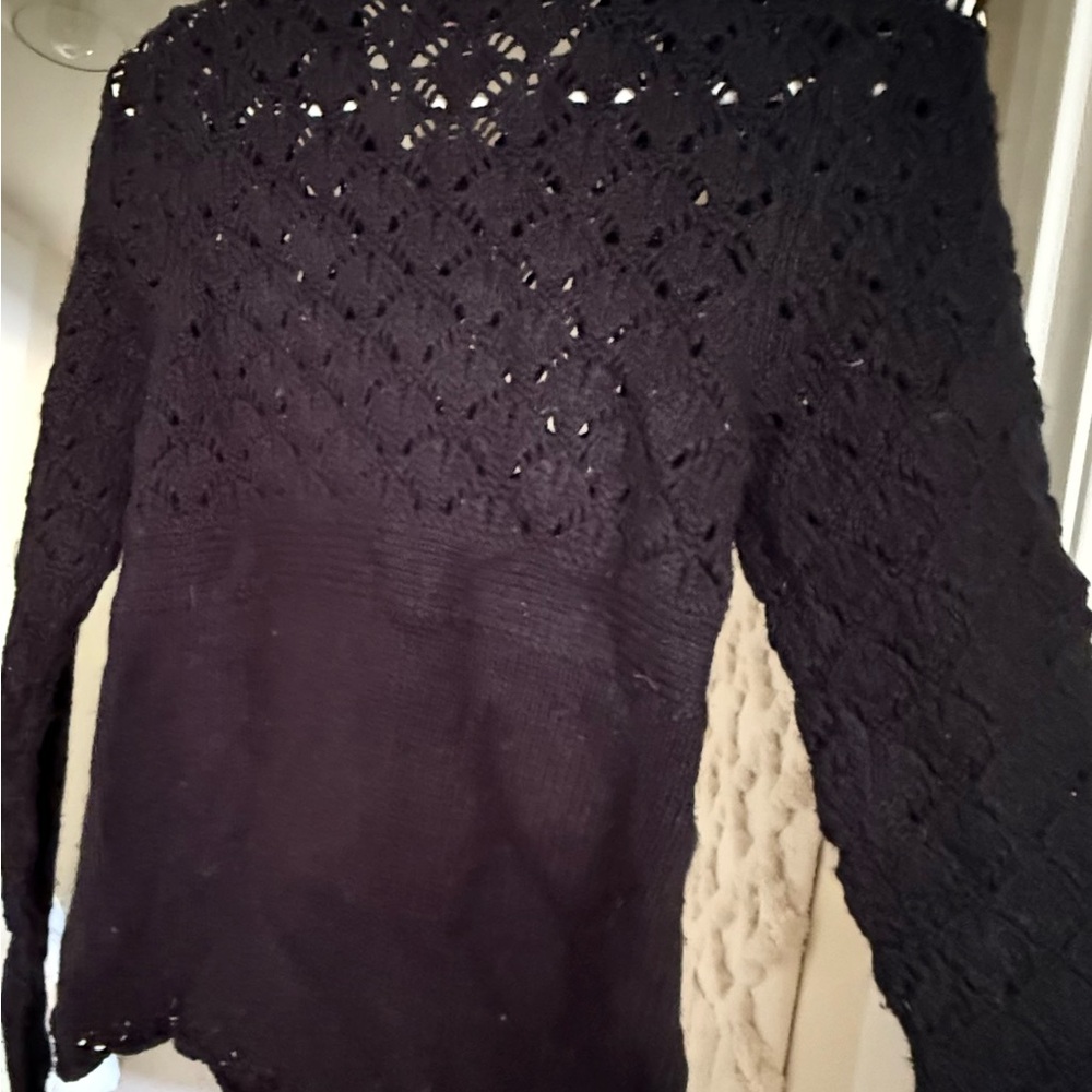 Vintage Juicy Couture Black Knit Cardigan